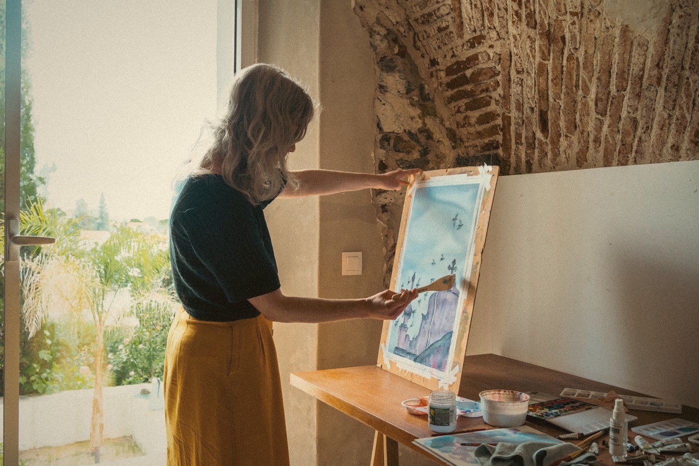 Individual studio space